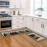 Kitchen runner 120x40 cm and 60x40 cm - Christmas rug - Kitchen mats runner - Kitchen rug carpet - kitchen mat - Christmas - Christmas elements