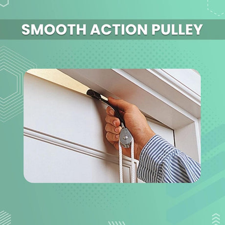 Shoulder Trainer - Shoulder Pulley - Shoulder Pulley Hand Support - Shoulder Pulley - Rehabilitation Exercise Device - Suspension Trainer - Shoulder Strap - for frozen shoulder and hand physiotherapy - Relieves Shoulder Pain - Green