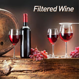4 pieces - Filter screen - nylon fine sieve with handle - 100/200/300/400 mesh - food filter - fine mesh filter - plastic kitchen sieve - fine mesh sieve - for filtering juice, milk, wine, coffee - white - 14.5*24 cm
