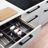 Kitchen cabinet handles - 10 pieces black kitchen handles - Furniture handles - Kitchen handle - Kitchen cabinet handles - Cabinet handles - Drawer handles - Cabinet handles - Kitchen cabinet handles - With screws - Kitchen cabinet door handles - Furnitur