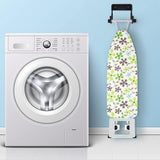 Ironing board holder - Ironing board hanging system - Hook for ironing board - Wall-mounted ironing board holder - Ironing board organizer - Hook - Storage hooks - wall hooks - tool hooks - for laundry rooms, garages and storage rooms - 12*11*6 cm - black