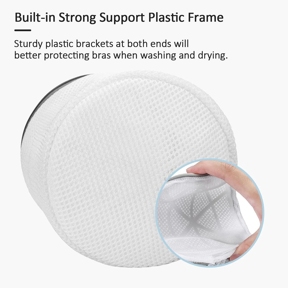 Laundry Bags Protection 3-Piece - For Bra, Underwear & Delicate Clothing - Shape-Retaining Mesh Bags