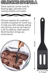 Spatulas - 3 pieces - Spatula Silicone - BPA free - Non-stick coating Silicone Cooking Utensil Set, Slotted spatula, heat resistant spatula, fish spatula, spatula kitchen utensils, for coated pots - Non-stick