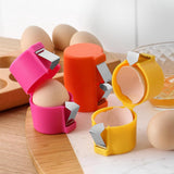 Eggshell Cutter - 3 Pieces - Egg Slicers - Eggshell Opener for Hard-Boiled Eggs, Egg Cracker Tool for Raw Eggs, for Soft-Boiled Eggs, Stainless Steel Egg Slicer, Eggshell Slicer for Home Kitchen Use