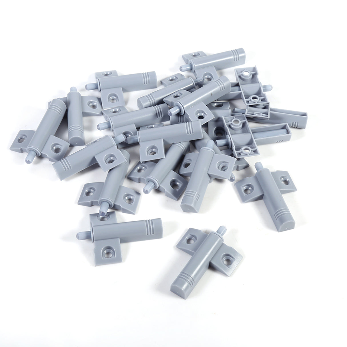 20pcs/pack Kitchen Door Stop Drawer Soft Quiet Closing Damper Buffers Grey/White