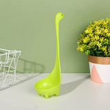 Nessie Soup Ladle 3-Pack with Loch Ness Design Upright Spoon Compatible with Kitchen Bar Tools