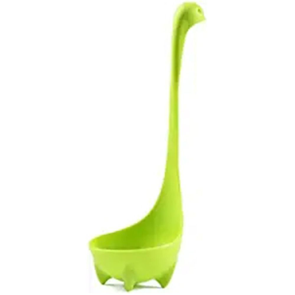 Nessie Soup Ladle 3-Pack with Loch Ness Design Upright Spoon Compatible with Kitchen Bar Tools