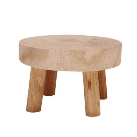 Wooden Plant Stand Bonsai Display Holder Indoor Outdoor Garden Decor