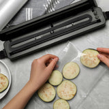 Vacuum Sealer Sealing Ring 2 Pcs 31.00X3.00X1.00CM Heat Resistant Foam for Food Storage Kitchen Industrial Black