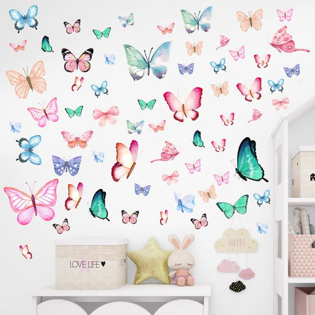 Luminous Butterfly Wall Decoration DIY Wall Decor for Kids Room Princess Room Nursery