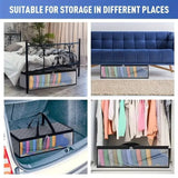 Cap Storage Bag | Set of 2 Storage Bag / Storage Sleeve - for baseball caps and other caps | Cap Organizer with 2 Handles for Closet | Moisture Protection - Gray