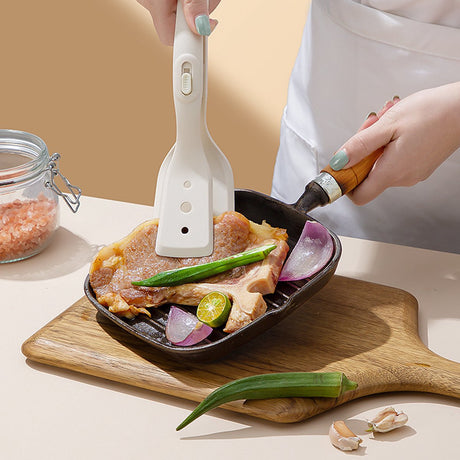 Kitchen Utensils - Spatula - Food Tongs - Heat Resistant Food Tongs - Multifunctional Kitchen Tongs - Fire-Resistant Design - Suitable for grilling, frying, cooking and serving food