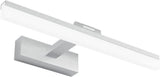 Wall light LED for mirror, wall light 40 cm for bathroom, wardrobe and toilet(Silver)