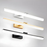 Wall light LED for mirror, adjustable wall light 40-50 cm for bathroom, wardrobe and toilet(gold)