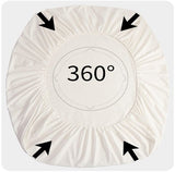 Mattress Protector - Mattress Cover - Elastic Band - Washable - Elastic Mattress Protector - for Small Double Beds (White - 200x200cm)