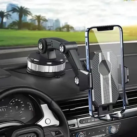 Fixed Car Accessories Shockproof Navigation Mobile Phone Holder Large Van Plus Suction Cup Type Articulated Arm Car Mobile Phone Holder