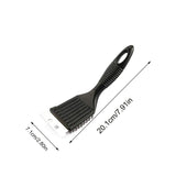 Tyidzon 2Pc Grill Brush and Scraper, 2-In-1 Stainless Steel Scraper, Grill Brush Extra Strong BBQ Cleaner Accessories Heavy Duty Barbecue Grill Cleaning Brush Cleaner 8 Inch Black#1