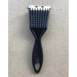 Tyidzon 2Pc Grill Brush and Scraper, 2-In-1 Stainless Steel Scraper, Grill Brush Extra Strong BBQ Cleaner Accessories Heavy Duty Barbecue Grill Cleaning Brush Cleaner 8 Inch Black#1