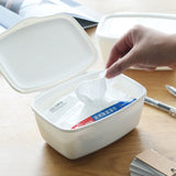 Tyidzon Wipes Dispenser, Wipe Container with Sealing Lid, 7" L x 2.9" W x 5.2" H, Wipe Container Keeps Wipes Fresh