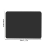 Clearance Under $1 Boovnll Dish Drying Mat, 12x16" High Absorbent & Soft Dish Drainer, Diatomite Drying Matt Kitchen Counter for Kitchen Countertops, Sinks, Draining Racks, Drying Mat Black