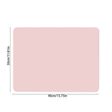 Clearance Under $1 Boovnll Dish Drying Mat, 12x16" High Absorbent & Soft Dish Drainer, Diatomite Drying Matt Kitchen Counter for Kitchen Countertops, Sinks, Draining Racks, Drying Mat Hot Pink