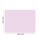 Clearance Under $1 Boovnll Dish Drying Mat, 12x16" High Absorbent & Soft Dish Drainer, Diatomite Drying Matt Kitchen Counter for Kitchen Countertops, Sinks, Draining Racks, Drying Mat Pink