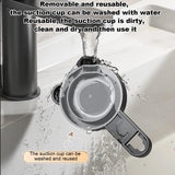 Clearance! PALIFEUR Corner Shower Caddy, Plastic Shower Organizer Corner with 2 Pcs Suction Cup, No Drilling Corner Shower Shelves for Bathroom Kitchen A