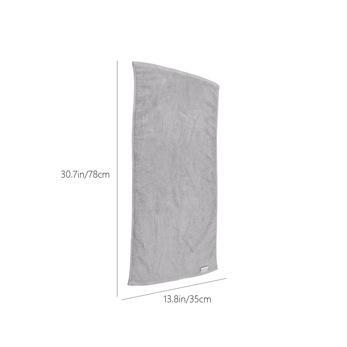 Clearance! PALIFEUR 6 Pcs Cotton Towels Soft Bath Towels, Highly Absorbent Towels for Bathroom Kitchen Gym, Quickly-Dry Towel Set, 13x30 Inch Gray