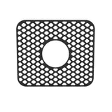 PALIFEUR Sink Protectors for Kitchen Sink, Silicone Kitchen Sink Mat, 13.6" x 15.6" Sink Mat Protects Sink from Stains, Damage, Scratches, Dishwasher Safe Sink Grids, Sink Mat, for Kitchen Black