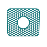 PALIFEUR Sink Protectors for Kitchen Sink, Silicone Kitchen Sink Mat, 13.6" x 15.6" Sink Mat Protects Sink from Stains, Damage, Scratches, Dishwasher Safe Sink Grids, Sink Mat, for Kitchen Green