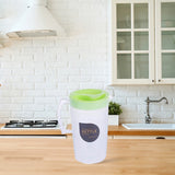 PALIFEUR Water Pitcher with Lid, 2.2 L Plastic Pitcher for Tea & Juice Water, Hot/Cold Water Jug, Tea Pitcher, Juice Pitcher for Kitchen Living Room, 8.74" x 5.52 Green