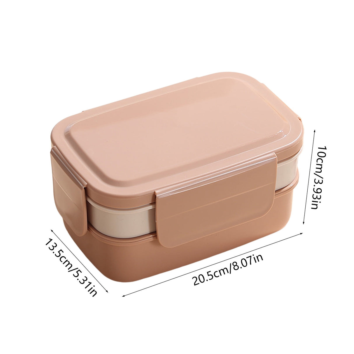 Xuniizn Bento Box Adult Lunch Box, Containers for Adults Men Women, Lunchable Food Container with Utensils, Sauce Jar, Muffin Liners, Microwave & Dishwasher Safe Brown
