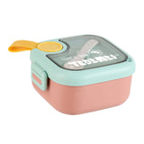Xuniizn Bento Box Adult Lunch Box, Containers for Adults Men Women, Lunchable Food Container with Utensils, Sauce Jar, Muffin Liners, Microwave & Dishwasher Safe Pink#1
