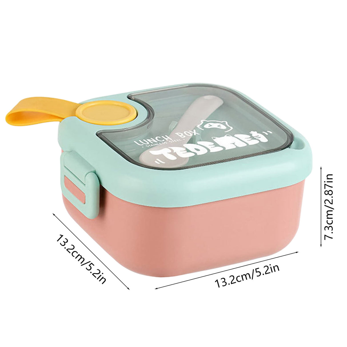 Xuniizn Bento Box Adult Lunch Box, Containers for Adults Men Women, Lunchable Food Container with Utensils, Sauce Jar, Muffin Liners, Microwave & Dishwasher Safe Pink#1