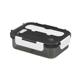 Xuniizn Bento Box Adult Lunch Box, Containers for Adults Men Women, Lunchable Food Container with Utensils, Sauce Jar, Muffin Liners, Microwave & Dishwasher Safe White#1