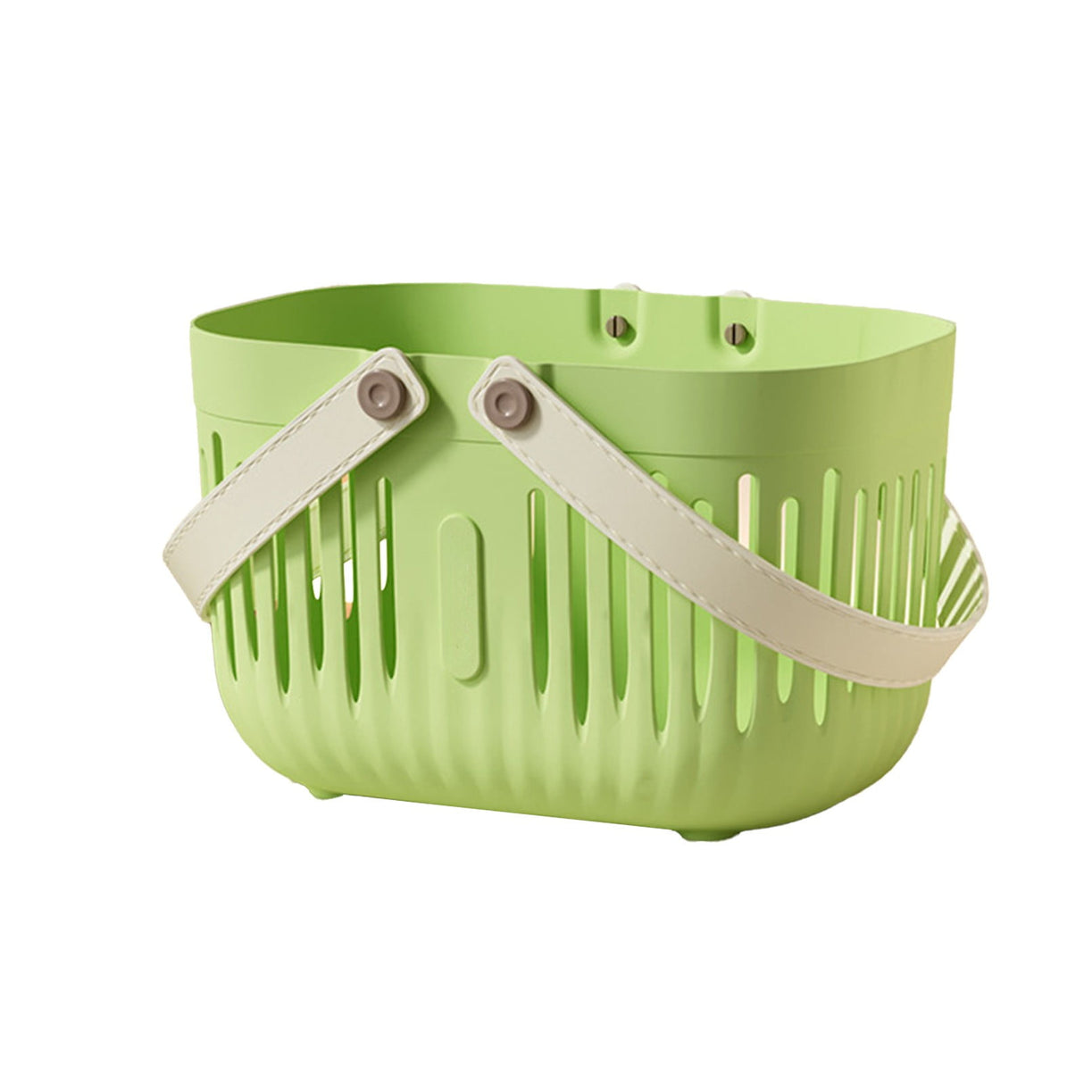 Xuniizn Plastic Shower Caddy Portable Bucket, Cleaning Shower Basket with Handle Compartments Storage Organizer for Bathroom Kitchen College Dorm Sink Green