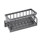 PALIFEUR Sponge Holder for Kitchen Sink, Kitchen Sink Organizer Rustproof 304 Stainless Steel Detachable Dishcloth Rack Sink Caddy, Kitchen Sponge Holder Bathroom Organizer Brush Holder Storage XA_#Gray