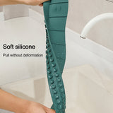 Tyidzon Silicone Sink Splash Guard 19.29X3.54X1.97 Inch Water Splash Guard for Kitchen and Bathroom Kitchen Sink Splash Guard with Suction Cup Green