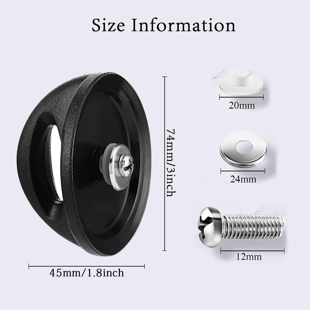 JWDX Pot Lid Handle Clearance, Kitchen Supplies, Pot Lid Replacement Knob for Rival Replacement Parts Pan Lid Hoding Handle Replacement Compatible with Kitchen Cookware Casserole Glass Saucepan Black