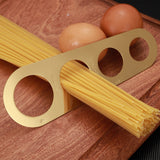 Spaghetti Measuring Ruler Rose Gold JWDX, 1*Spaghetti Measuring Ruler Stainless Spaghetti Measurer Tool Quick Pasta Measuring Tool for Kitchen Cooking Tool Get the Perfect Portion One Size GD2