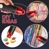 Multifunctional Hot Air Gun 220V Hot Air Gun Black - Flat Plug 1 × Heat Gun Paint Heat Shrink Wrap Tool Tool Crafts Diy Drying Embossing Tools & Home Improvement JWDX One Size Black