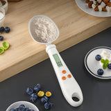LGCASL Clearance! 2 in 1 Electronic Kitchen Scale 2 in 1 Electronic Kitchen Scale Lcd Digital Measuring Flour Digital Spoon Scale Kitchen Tool Forfood- One Size White