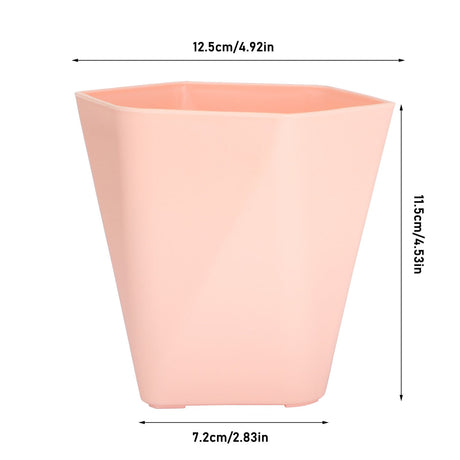 JWDX Flower Pots Clearance, Gardening Suppliesbalcony Household Plastic Flower Pot Resin Nordic Thicken Large Flower Pot, Suitable for Indoor and Outdoor Green Plant Planting White Z1-Pink