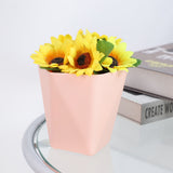 JWDX Flower Pots Clearance, Gardening Suppliesbalcony Household Plastic Flower Pot Resin Nordic Thicken Large Flower Pot, Suitable for Indoor and Outdoor Green Plant Planting White Z1-Pink