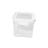 JWDX Storage Container, Airtight Cereal Containers Storage Sealed Cans for Grains and Miscellaneous Grains Transparent Plastic Kitchen Food Grade Nut and Oat Storage Cans Kitchen B