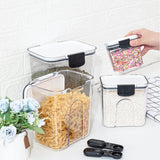Clearance! JWDX Storage, Food Storage Promotion, Orliya Baking Storage Set Orliya Baking Containers Storage Set with Labels Flour Sugar Storage Containers Set Airtight A