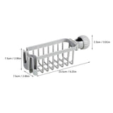 JWDX Drain Rack Clearance! Sink Sponge Rack Stand Kitchen Faucet Storage Rack Sponge and Towel Rack Drain Basket Home Kitchen Cleaning Tools, Include 1X Drain Storage Basket Pink