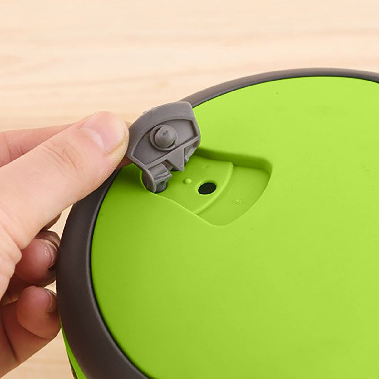 JWDX Storage Containers Clearance! Stainless Steel Round 1 Layer Insulated Food Thermal Containers Lunch Box Case, Storage Container Promotion Include 1Pc Round Lunch Box Green