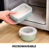 JWDX Storage Containers Clearance! Simple Refrigerator Preservation Box Small Lunch Box Kitchen Lunch Box Plastic Storage Box Sealed Box for Lunch Kitchen Arrangement, Include 1* Bento Box A