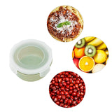 JWDX Storage Containers Clearance! Simple Refrigerator Preservation Box Small Lunch Box Kitchen Lunch Box Plastic Storage Box Sealed Box for Lunch Kitchen Arrangement, Include 1* Bento Box A